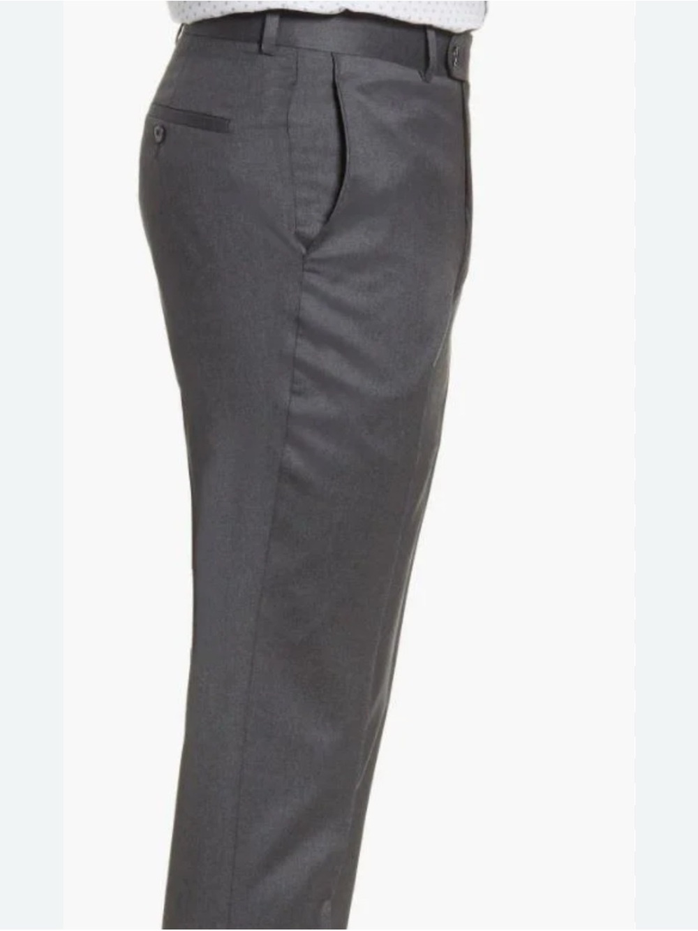 Peter Millar harker stretch trouser mens 46 R pants Italian wool Gray NWT!!